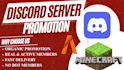 promote discord server, minecraft promotion, fivem gaming, dayz, rust ads