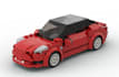 custom 3d lego moc design, lego model building instruction in bricklink studio