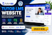 build a tutor lms website for online course and elearning