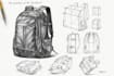 do 3d professional bag design, with tech pack for boot shoes like nike, adidas