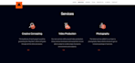 build a custom landing page or business website