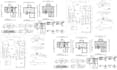redraw 2d house plan, architectural drafting, 2d elevations, section in autocad