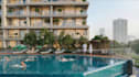luxurious penthouse cgi visualization,multi family apartment elevation rendering