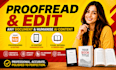 proofread ,edit and humanize your ai content professionally