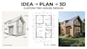 design custom tiny house plans floor plans and 3d models