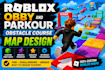 do roblox obby and parkour obstacle course map design