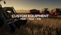 custom farming simulator equipment, implements and attachments