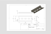ts35 x 7,5 mm din rail  parametric cad model