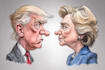 make political caricature and cartoon