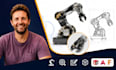 robot assembly drawing, robot cad design, solidworks technical drawing
