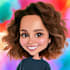 draw cartoon with big head or caricature style