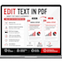 professionally edit, modify and convert your PDF files