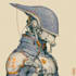 create detailed mecha robot character design