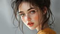paint a realistic digital portrait