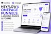 build heyflow and onepage io funnel, and contact form for lead generation
