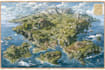 custom fantasy map illustration
