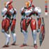 design a custom mecha robot character illustration