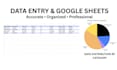 do web research and organize data in google sheets