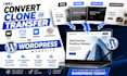 convert clone or transfer wix, weebly, webflow, squarespace to wordpress website