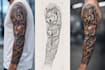 design a unique custom tattoo design