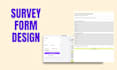 design modern survey forms