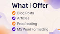 write engaging articles and blog posts