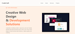 a modern responsive react js website