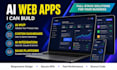 develop a full stack ai web application