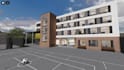 build stylized roblox school map restaurant map, stadium map rp map