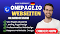 create onepage io design website landing pages with onepage ai