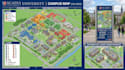 create professional school campus maps, university maps and wayfinding maps