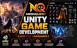 create 3d UI UX, vfx and unity environment