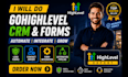 do gohighlevel custom lead form contact importation form integration pipeline