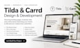 create a responsive tilda website, carrd website tilda landing page tilda store