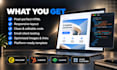 develop a responsive HTML email template