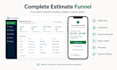 build an instant estimate and lead capture web funnel