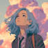 beautiful anime art illustration