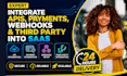 integrate apis payments webhooks third party into saas
