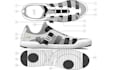 create footwear tech pack, technical flat sketches and shoe design specs