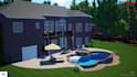 create 2d and 3d landscape design, garden, using structural studio