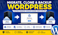 migrate wordpress clone website hosting provider wordpress backup change domain