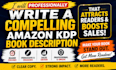 write a compelling amazon KDP book description that attracts readers