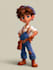 draw 2d game character illustration