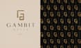 design a luxury seamless logo pattern for your brand