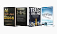design a premium minimal book cover with no ai