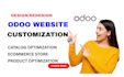 design oddo ecommerce odoo customization odoo product catalog optimization
