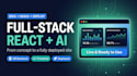build a modern react website with ai integration
