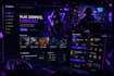 create interesting online gaming website