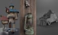 create game ready 3d models with pbr texturing