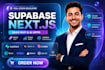 supabase full stack developer lovable ai vibe coding saas mvp neext js developer